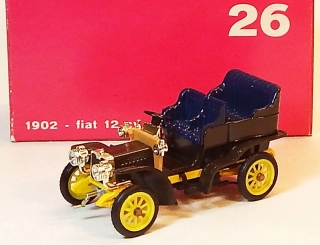 1:43 1902 Fiat 12CV, bazar, pěkný - Rio