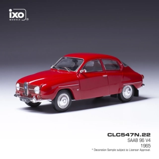 1:43 Saab 96 V4 1965 červený - IXO