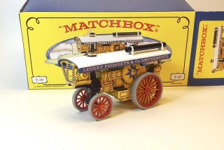 Y-19 Fowler B-6 Showman's Engine, bazar, vzácný, australská edice - Matchbox Yesteryear