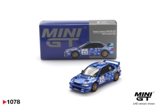 1:64 Subaru Impreza WRC99 #23 2000 Acropolis Rally - Mini GT
