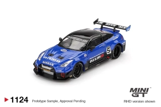 1:64 LB-Silhouette WORKS GT NISSAN 35GT-RR Ver.2 Blue - Mini GT
