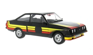 1:18 Ford Escort MK II RS 2000 X-Pack, schwarz/Dekor, 1977 - MCG